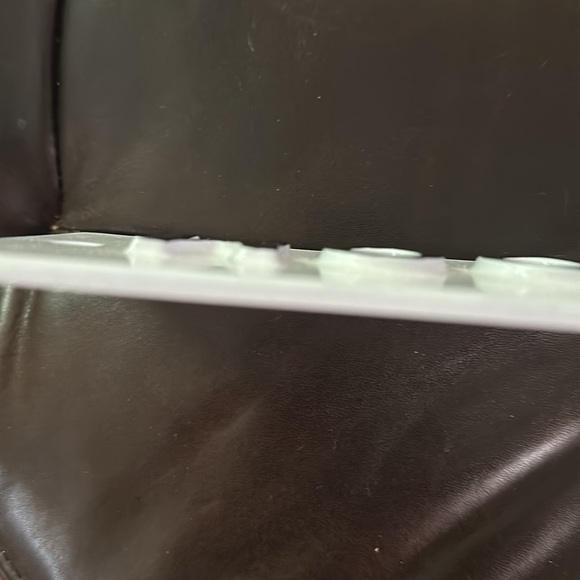 Hearth & Hand farmhouse “Powder Room” sign w/raised lettering & glazed finish - Picture 10 of 10